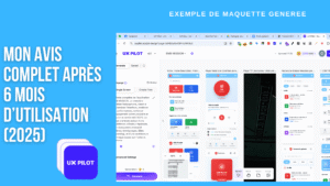 Capture interface UX Pilot – avis complet 2025 après 6 mois d’utilisation